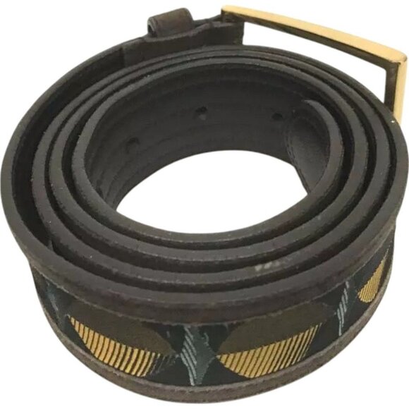 542157AX (S1) Prada Belt 85cm Brown Leather - Picture 3 of 9